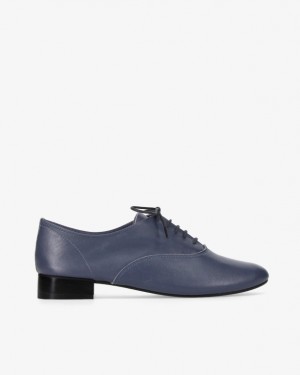 Dark Grey Repetto Zizi Women's Oxford Shoes | CA-LDVAW-9753