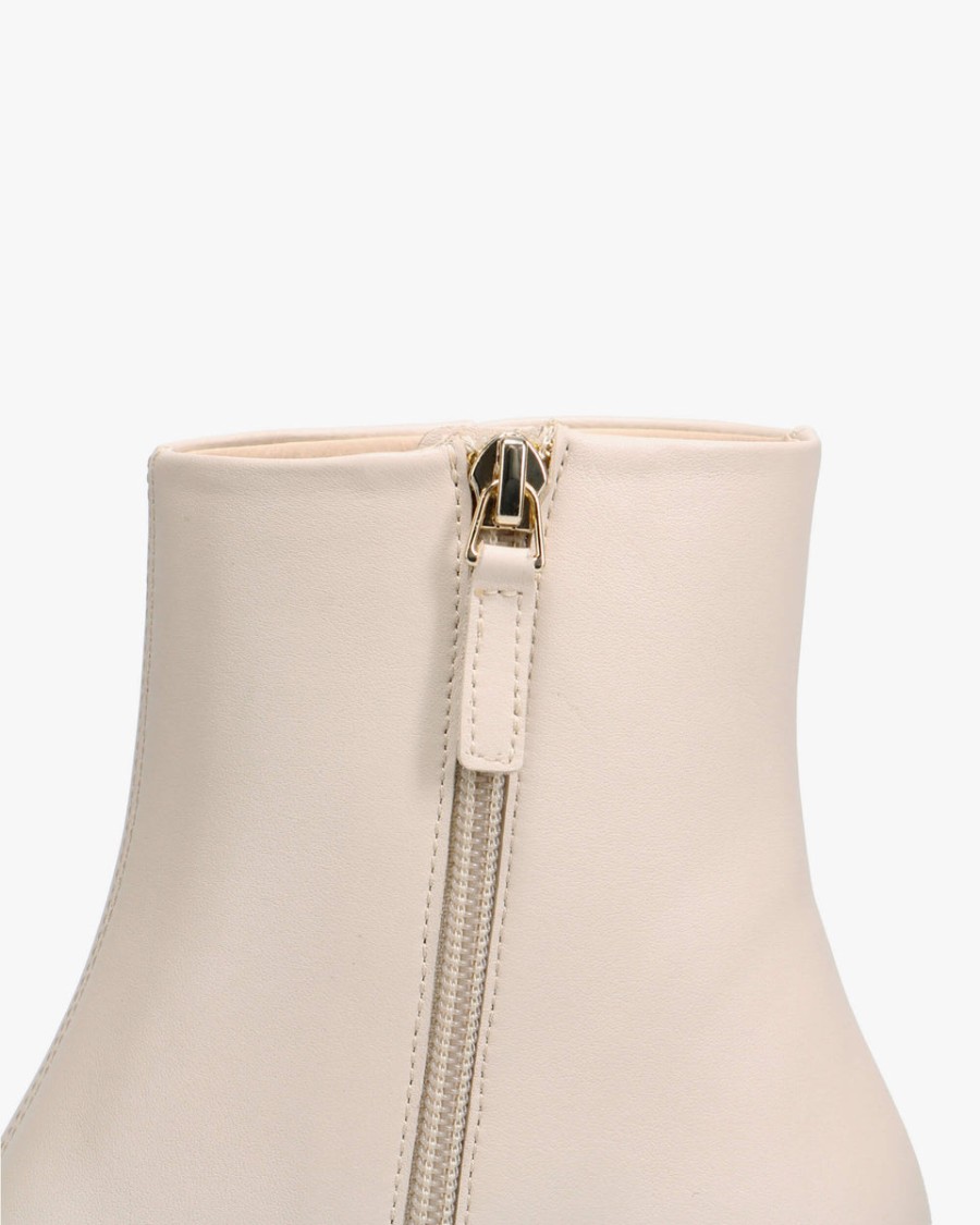 phoebe metallic bow ankle boots