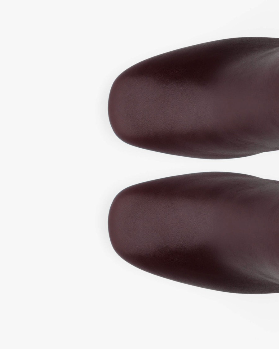 phoebe rubber sole ankle boots