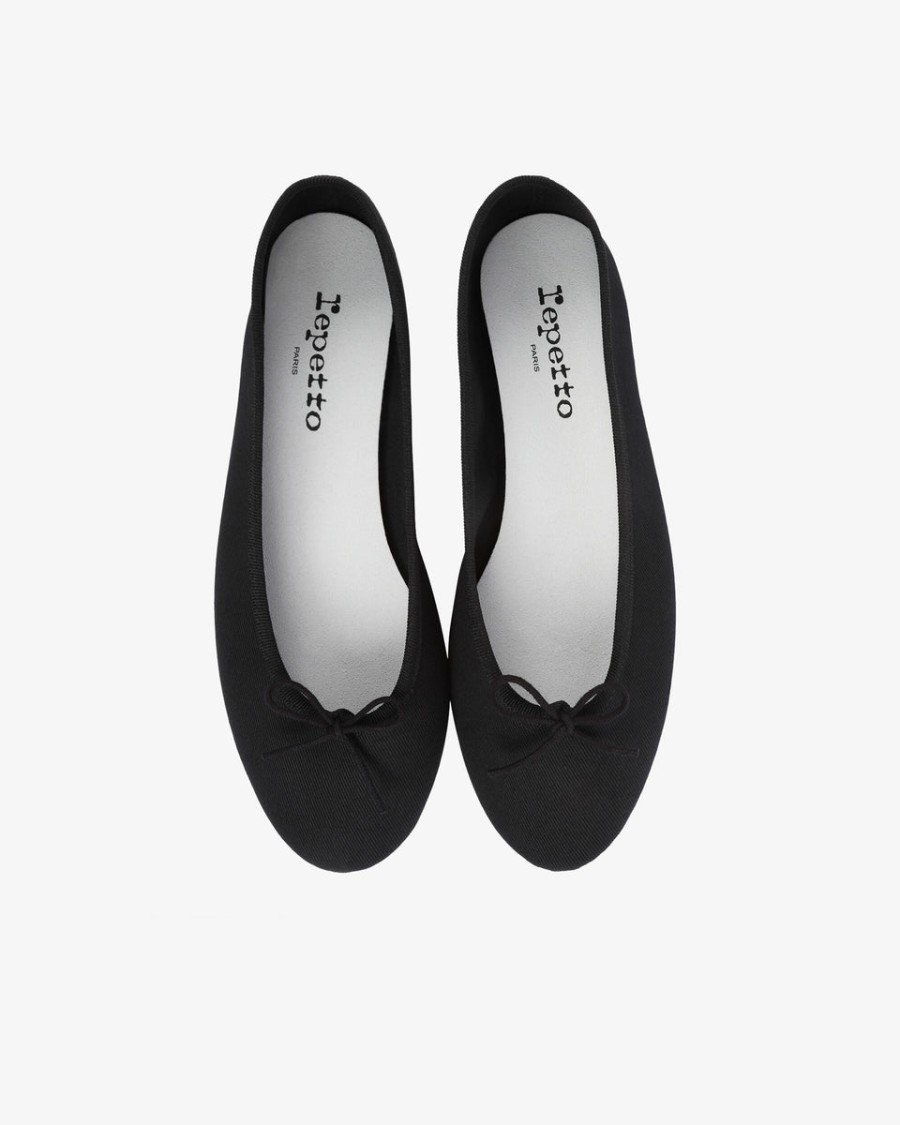 ballet flats with cendrillon rubber sole high cotton canvas