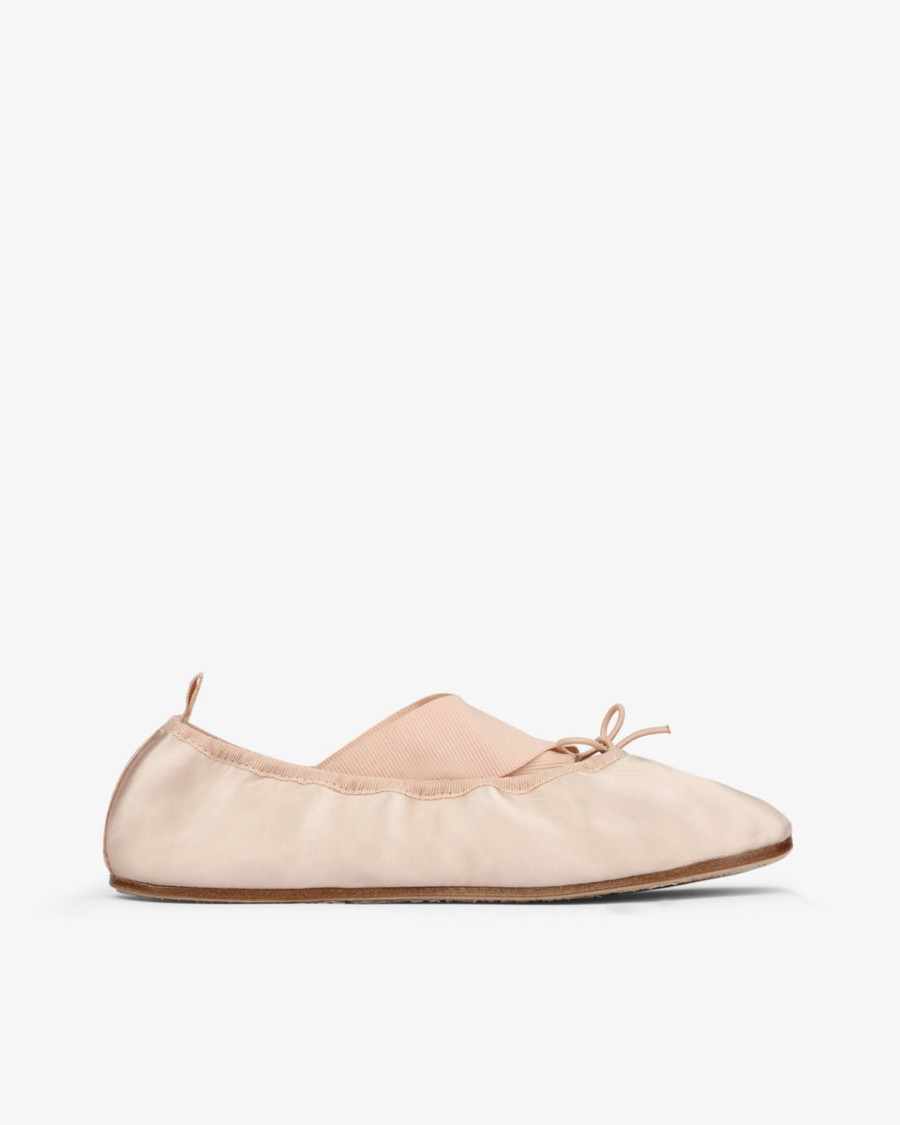 gianna ballet flats - satin