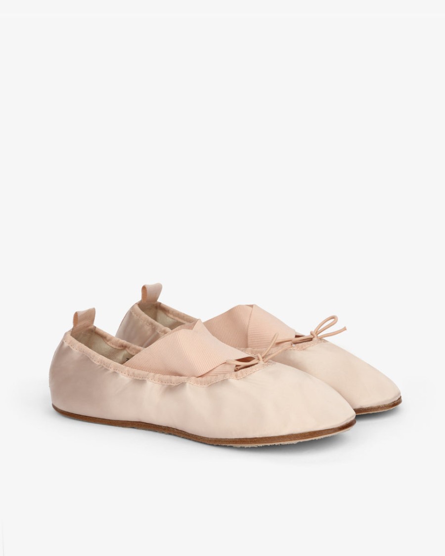 gianna ballet flats - satin