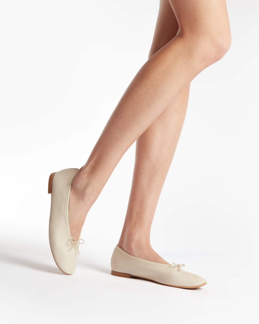 lilouh ballet flats - almond-toe