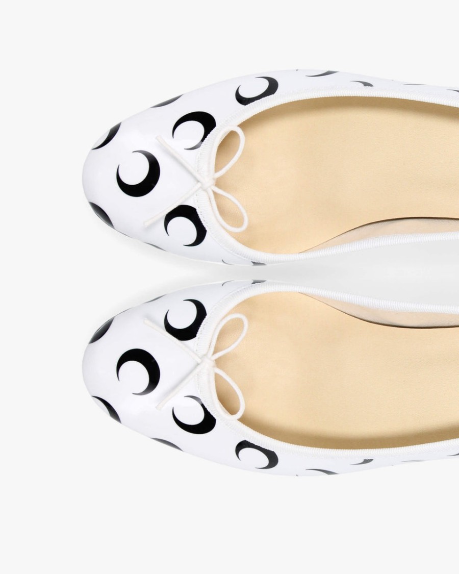 camille repetto x marine serre ballet flats