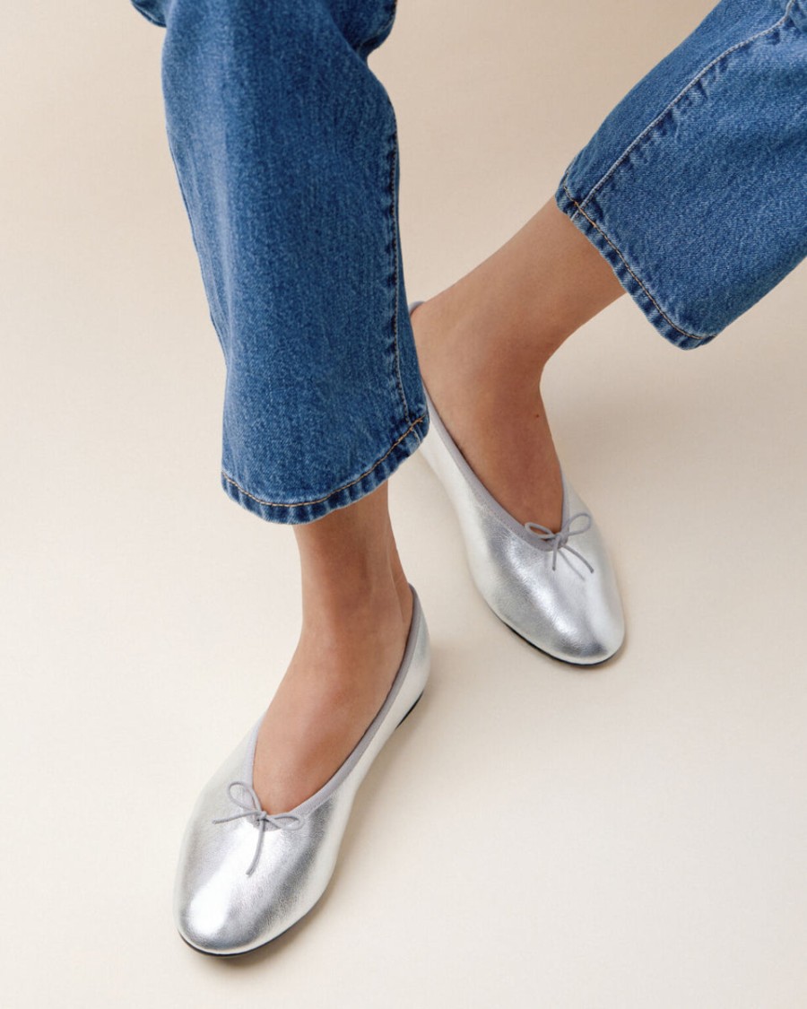 lilouh ballet flats - almond-toe