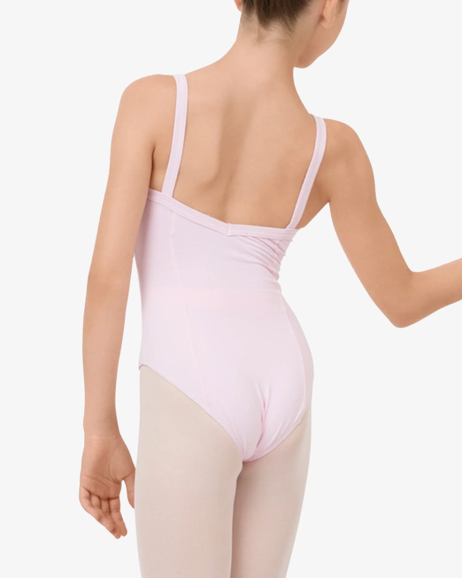 gathered front leotard