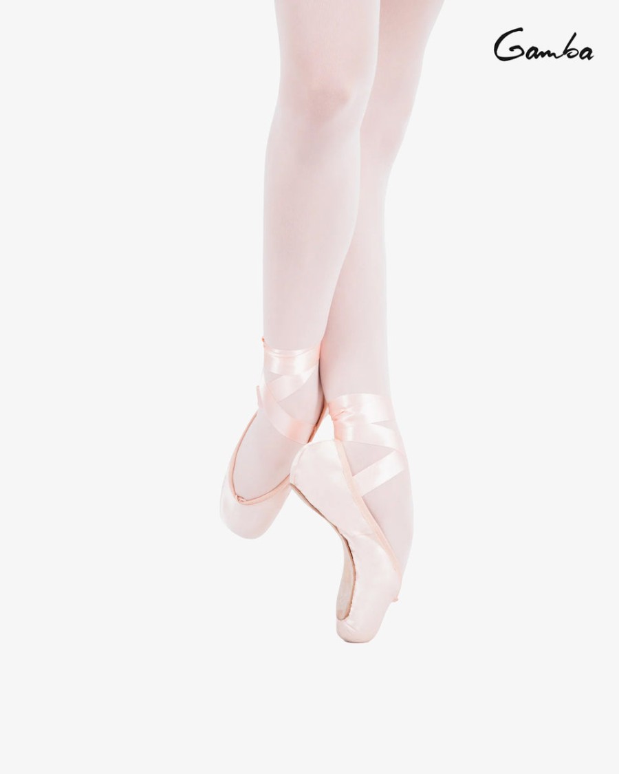 gamba g93 pointe shoes - narrow box medium sole
