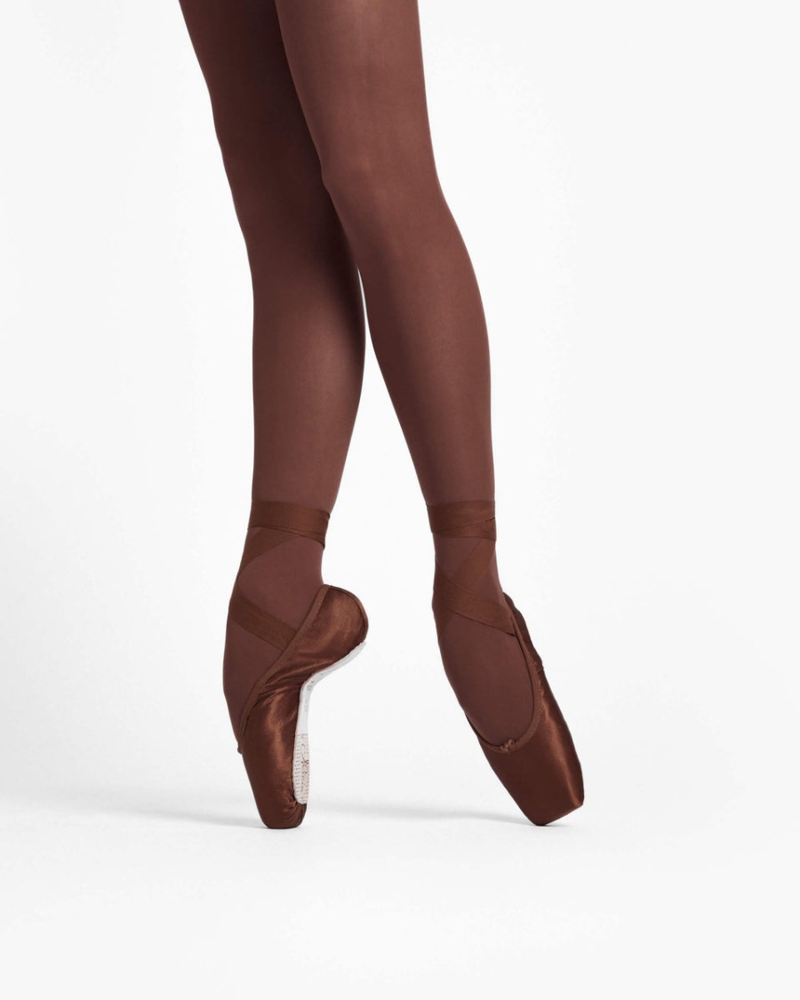 alicia pointe shoes - medium box medium sole