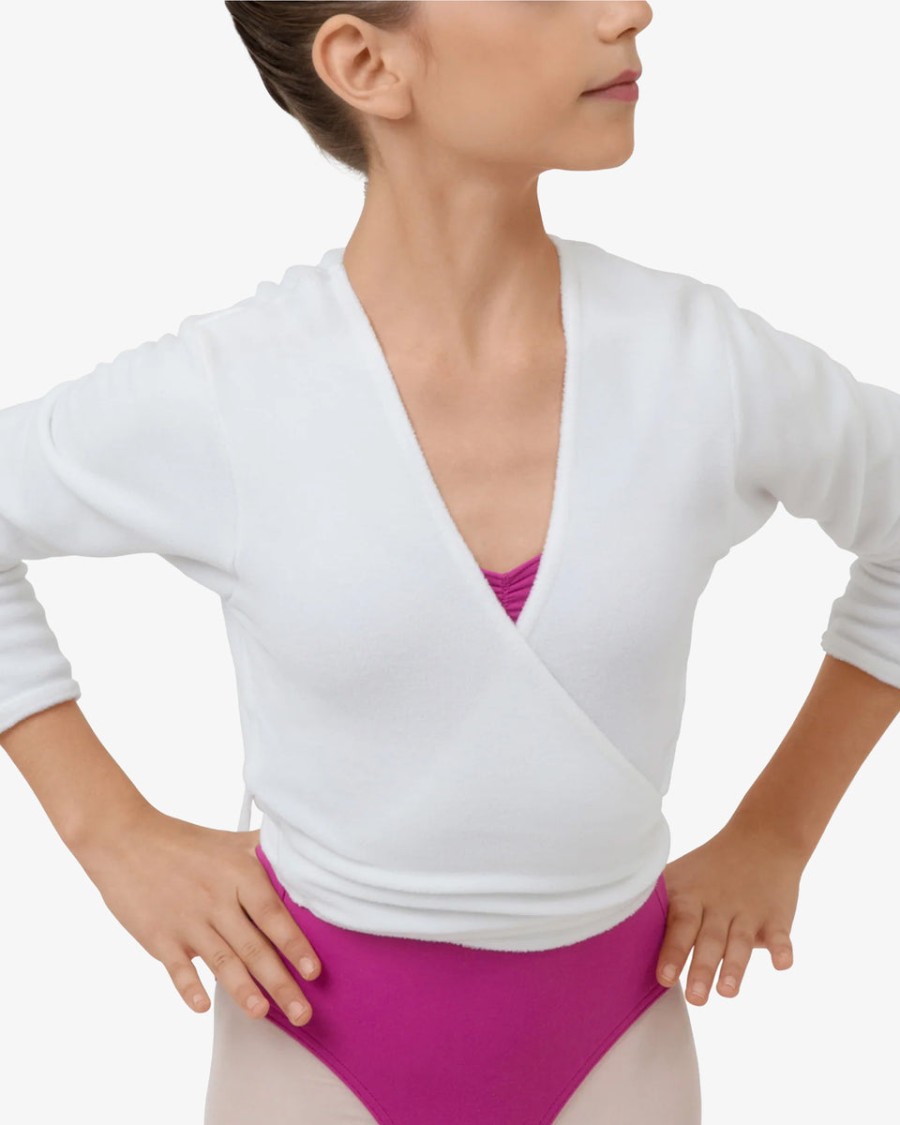 polar fleece wrap-over