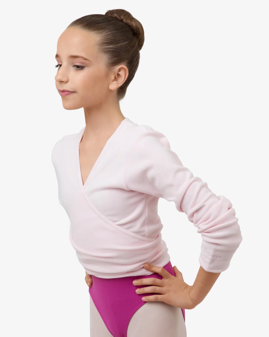 polar fleece wrap-over