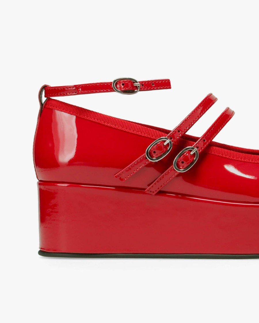 cendrillon platform rubber sole mary janes