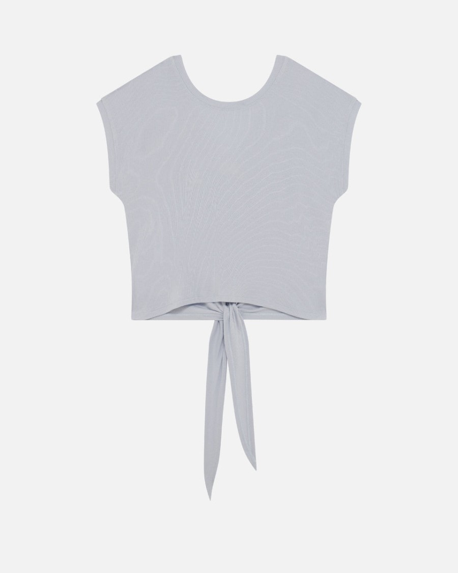 short sleeves top to tie