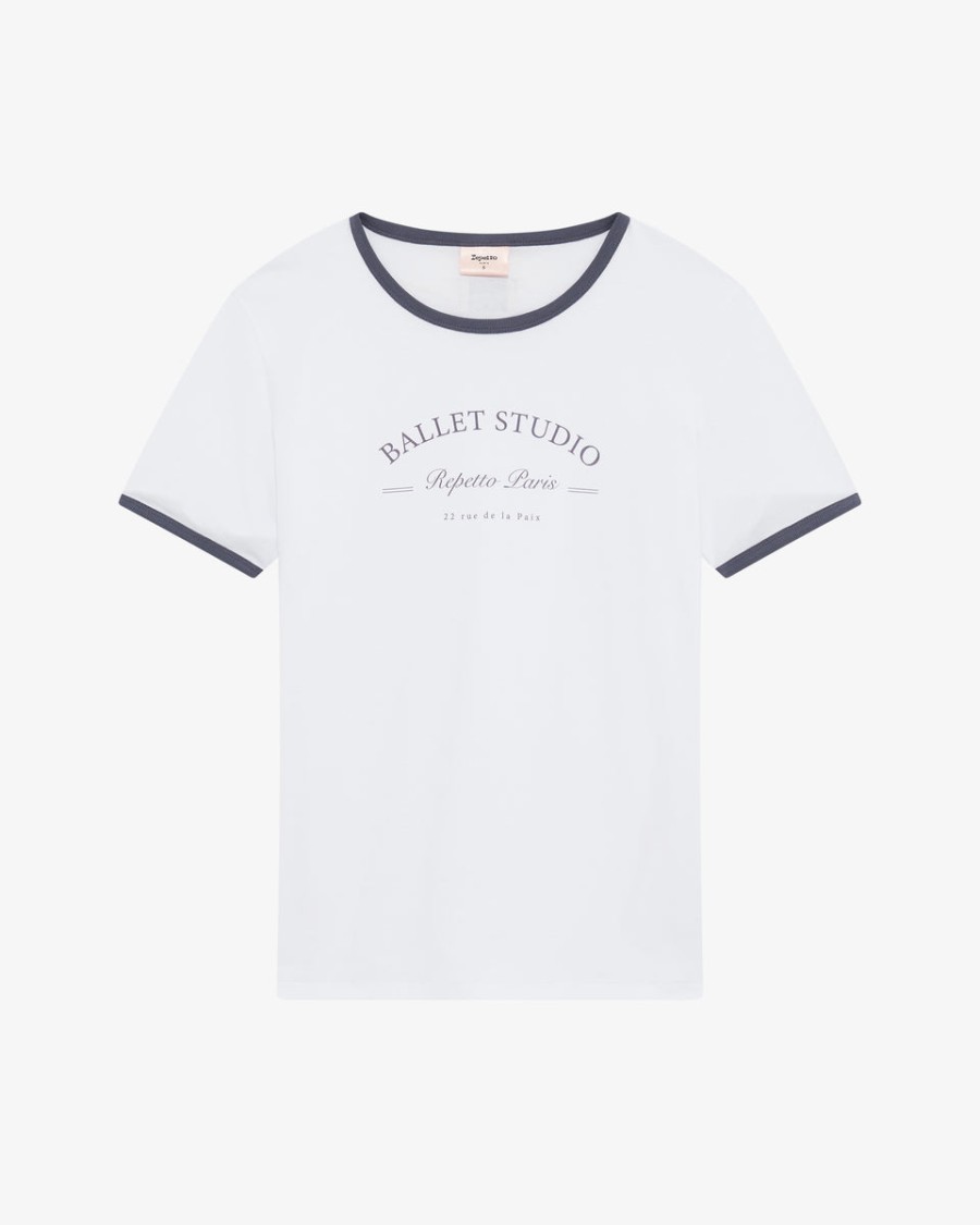 two-tone ballet studio t-shirt