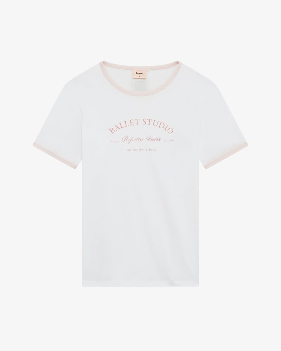 two-tone ballet studio t-shirt