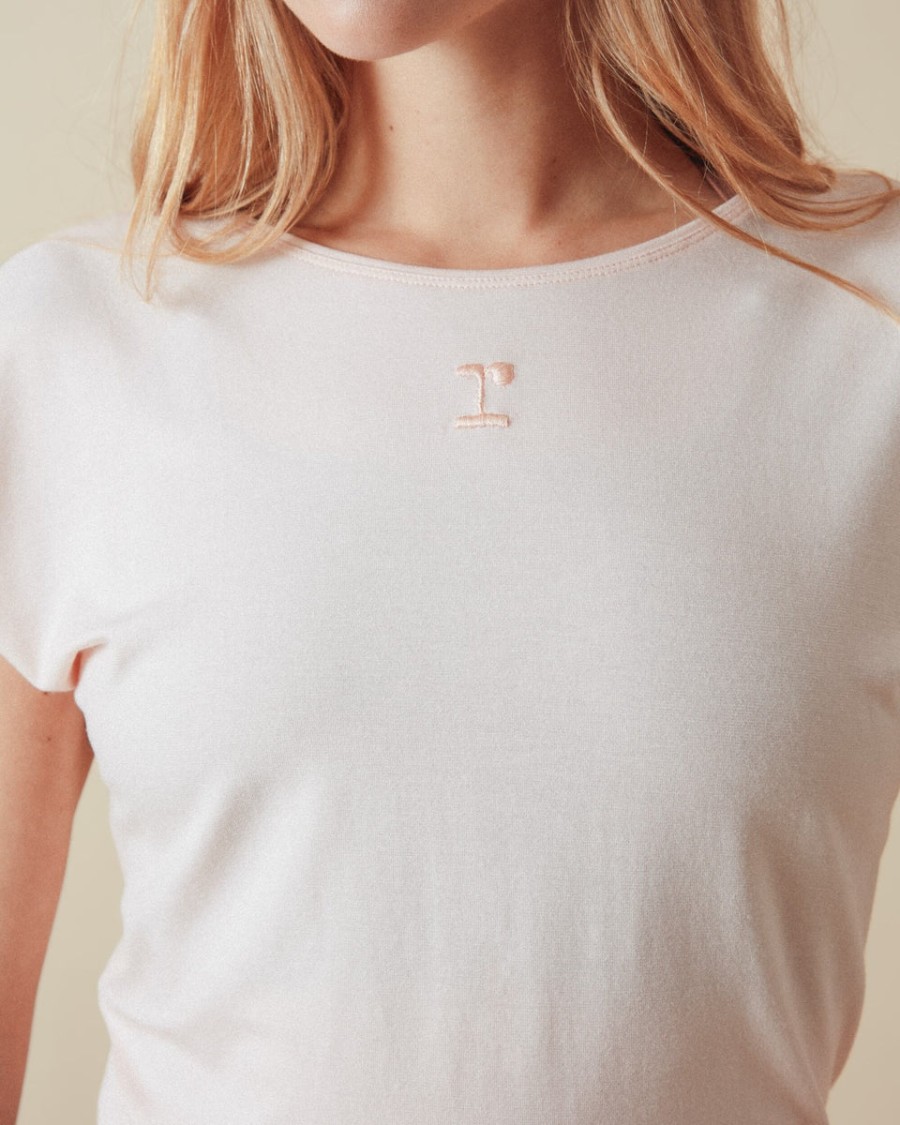 tie-back top - short sleeve